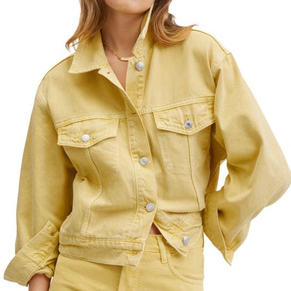 Mango Oversize Denim Jacket - image 1